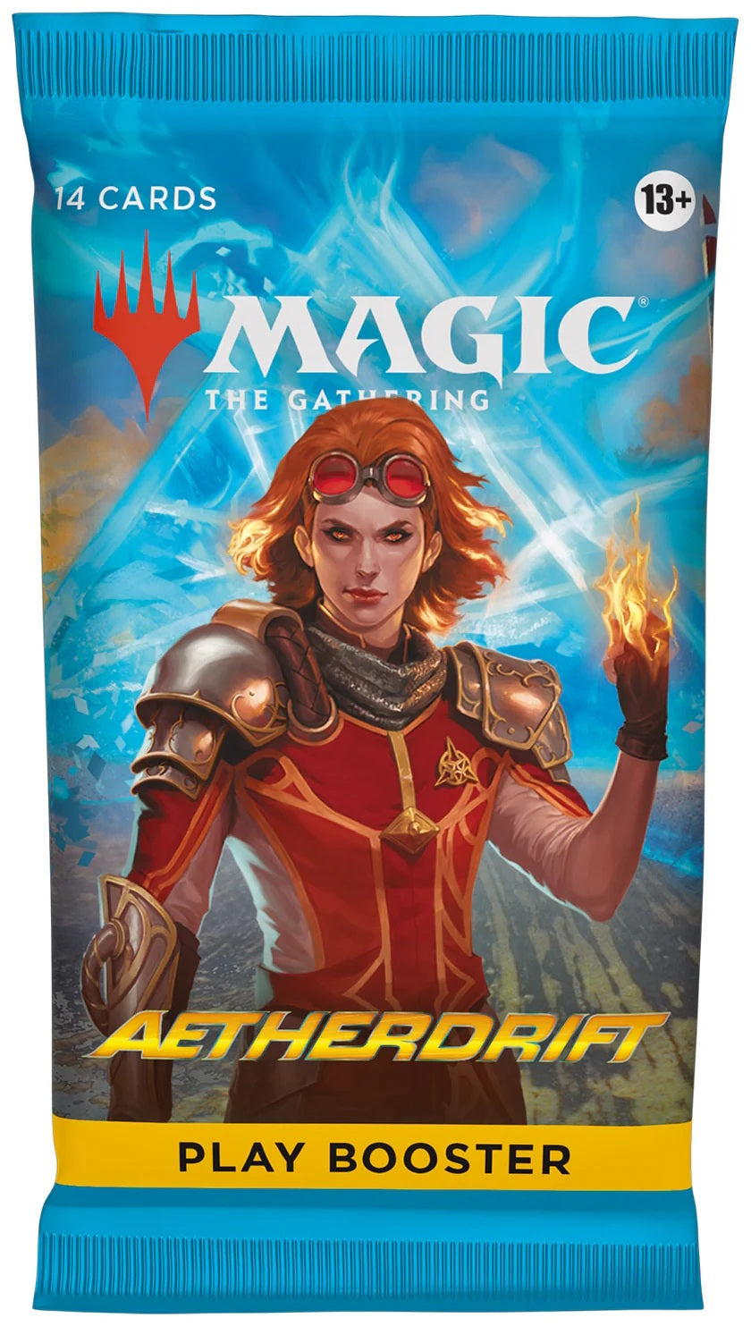 Magic the Gathering Aetherdrift Play Booster, Pack of 14, English Edition